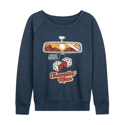 Женский лонгслив Lynyrd Skynyrd Travelin' Man, индиго