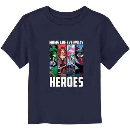 Футболка для девочек Marvel, темно-синяя