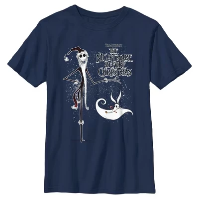 Футболка с логотипом Jack Skellington Sandy Claws для мальчика