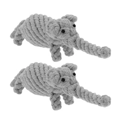 Игрушка-канат Unique Bargains для щенков, серая