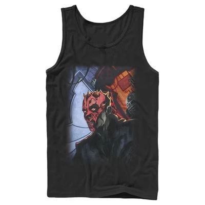 Мужская майка Star Wars Darth Maul Returns, черная