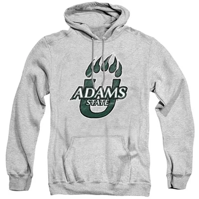 Мужская спортивная толстовка с капюшоном Athletic heather от Adams State University, официальная для начальной школы.