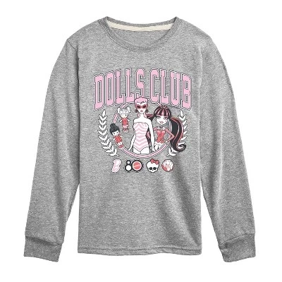Футболка с длинным рукавом и графическим рисунком Dolls Club athletic heather