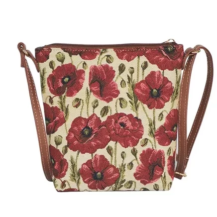 Женская сумка Signare USA Poppy Red через плечо, красная