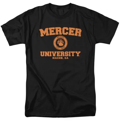 Мужская футболка NCAA Mercer с логотипом, черная