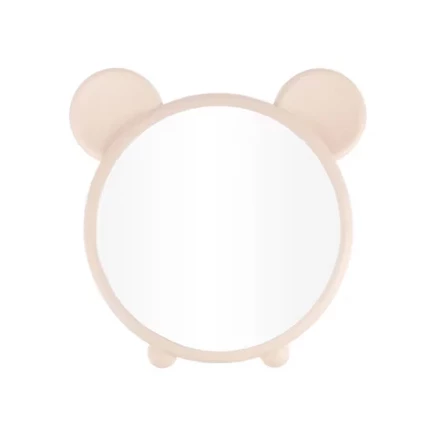Зеркало косметическое Unique Bargains с ушками, розовое