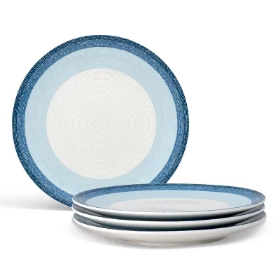 Набор салатных тарелок Noritake Colorscapes, голубой, 4 шт.