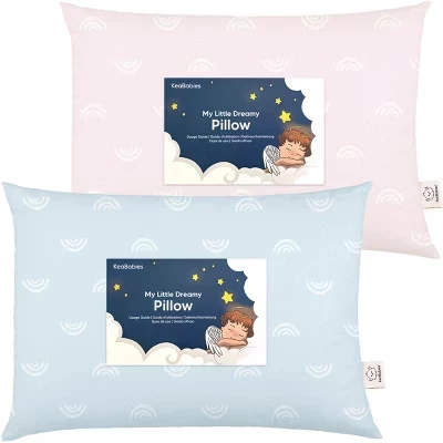 Детская подушка KeaBabies 13×18″, «Пастельная радуга»