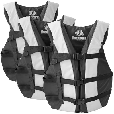 Жилет Hardcore Water Sports 3 шт., тип III, белый