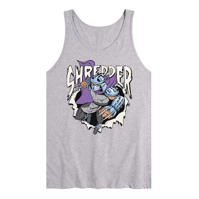 Мужская майка с графическим рисунком Shredder athletic heather
