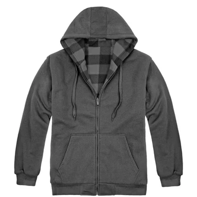 Мужское реверсивное флисовое худи Victory Outfitters, серое