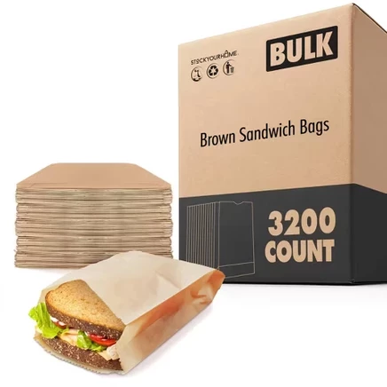 Пакеты для сэндвичей Stock Your Home, 3200 шт.