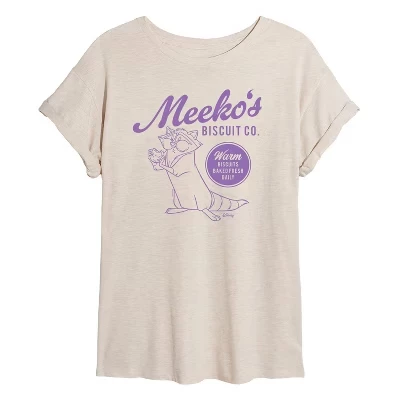 Женская футболка с объемным рисунком Meeko's Biscuit Co - береза