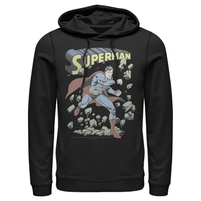 Мужское худи DC Comics Superman, черное