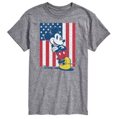 Мужская футболка Americana с коротким рукавом и графическим рисунком athletic heather