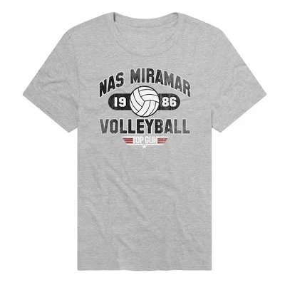 Мужская волейбольная футболка Nas Miramar athletic heather