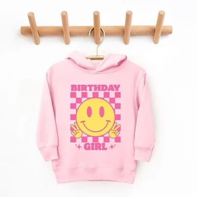 Толстовка для девочек Juniper Shop Birthday Girl, розовая