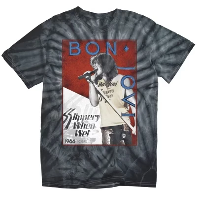 Мужская футболка 86 Tour Tie Dye черного цвета