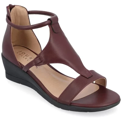 Женские босоножки Journee Collection Trayle, винные