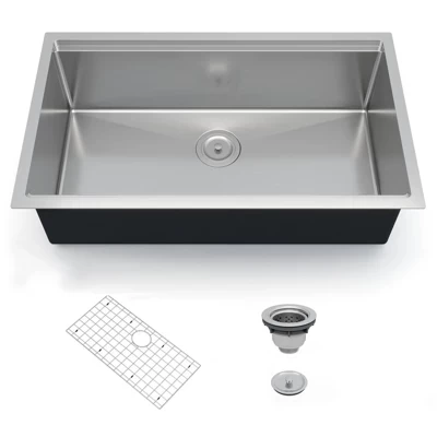Кухонная мойка CuisinSmart врезная 76×48×25 см, 1 чаша