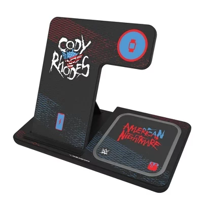 Зарядная станция Keyscaper 3 в 1 15 Вт Cody Rhodes, стальная