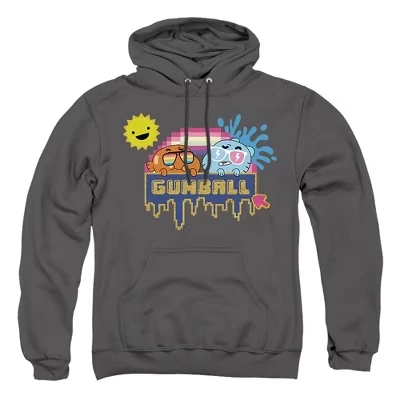Удивительный мир толстовки с капюшоном Gumball Sunshine для взрослых.
