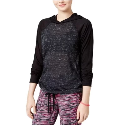 Женское худи Material Girl Active Cut-Out, черное