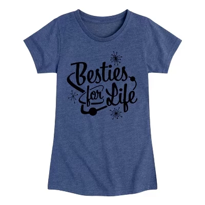 Облегающая футболка с коротким рукавом и рисунком Besties For Life