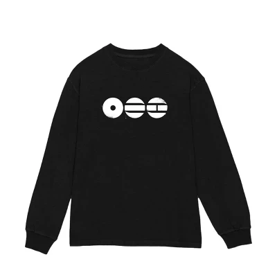 Унисекс лонгслив BTS, черный