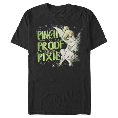 Мужская футболка Peter Pan «Тинкер Белл», чёрная