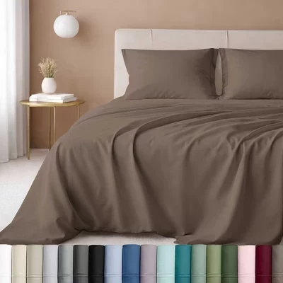 Комплект белья California Design Den 600 ТС, коричневый