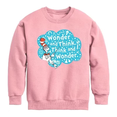 Детский свитшот The Cat in the Hat «Wonder», сиреневый