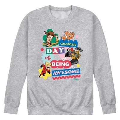Мужская толстовка из флиса с графическим рисунком athletic heather - Еще один день, Когда ты стал крутым