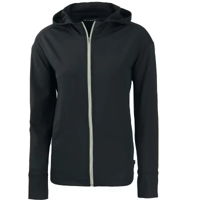 Женское худи Cutter & Buck Daybreak Eco, черное