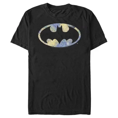 Мужская футболка DC Comics Batman, черная
