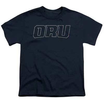 Детская футболка NCAA с логотипом Oral Roberts, темно-синяя