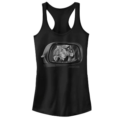 Женская майка Jurassic Park T. Rex, черная