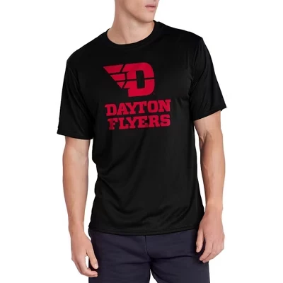 Мужская спортивная футболка NCAA University of Dayton, черная