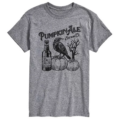 Мужская футболка с коротким рукавом Pumpkin Ale Brewing Co и графическим рисунком athletic heather
