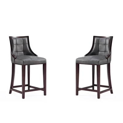 Барные стулья Manhattan Comfort Fifth Avenue, 2 шт., серые