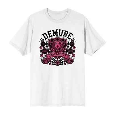 Мужская футболка Bioworld Demure University, белая