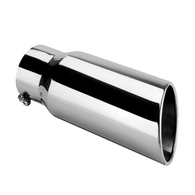 Насадка на глушитель GOTGELIF 4″-5″, нержавеющая, серебристая