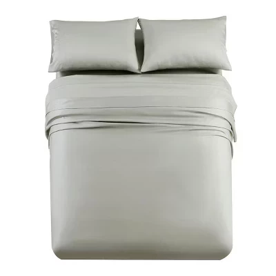Комплект простыней Flex King (с раздельным верхом) - Eucalyptus 600TC TENCEL™ Lyocell серый