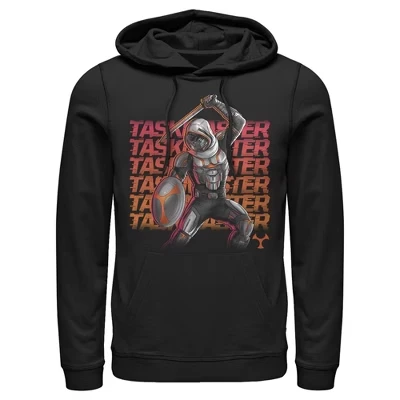 Мужское худи Marvel Black Widow Taskmaster, черное