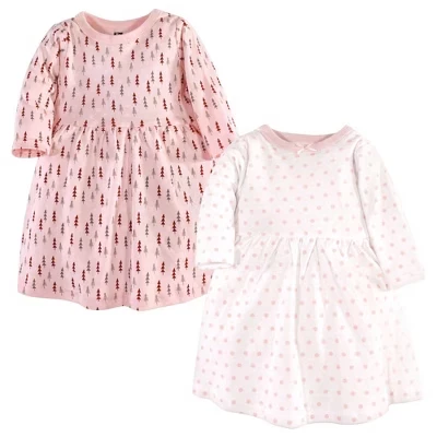 Детские платья с длинными рукавами Hudson 2pk frosted woodland