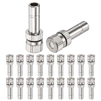 Durable Brass Low Pressure Quick Connect Misting Nozzles 1 Pc without filter mesh