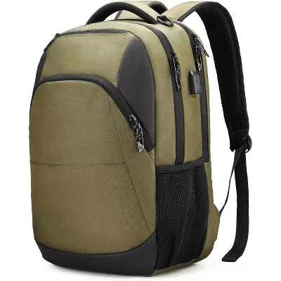 Унисекс рюкзак Summit Adventure для ноутбука 16″ с USB, оливковый