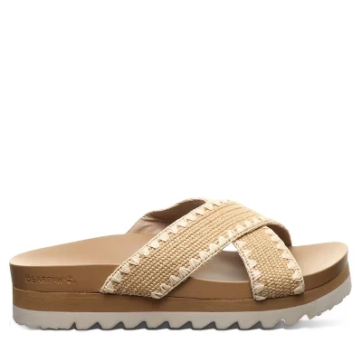 Женские черные сандалии Carina из натуральной кожи BEARPAW