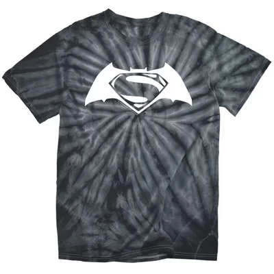 Мужская футболка с простым логотипом Tie Dye от V Superman, черная