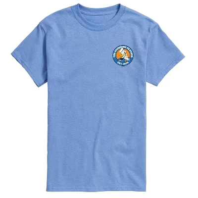 Мужская футболка с коротким рукавом и графическим рисунком The Founding Feather carolina blue